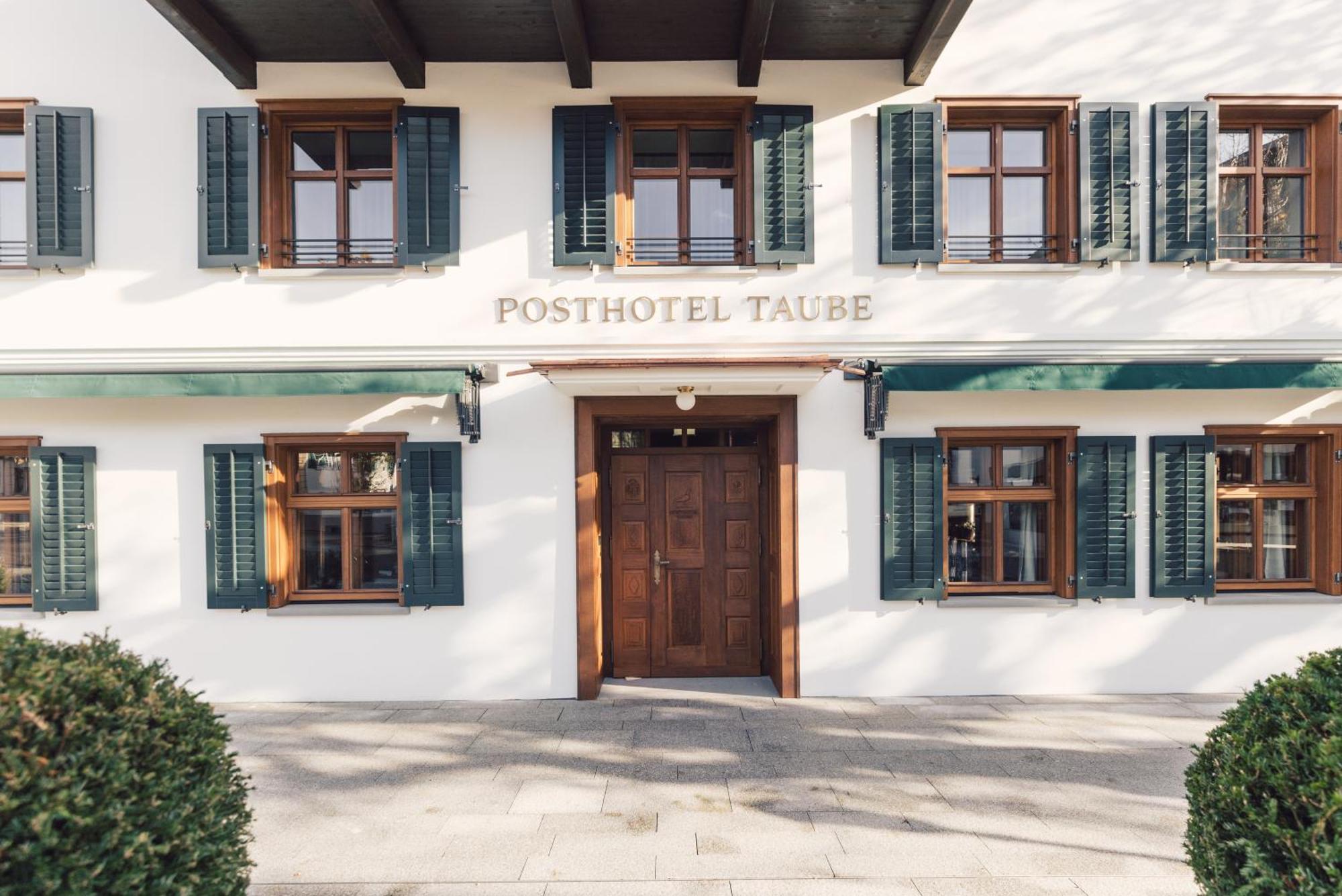 Posthotel Taube شرنز المظهر الخارجي الصورة